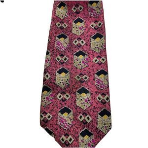 ‎Vintage Harve Benard Silk Print Tie